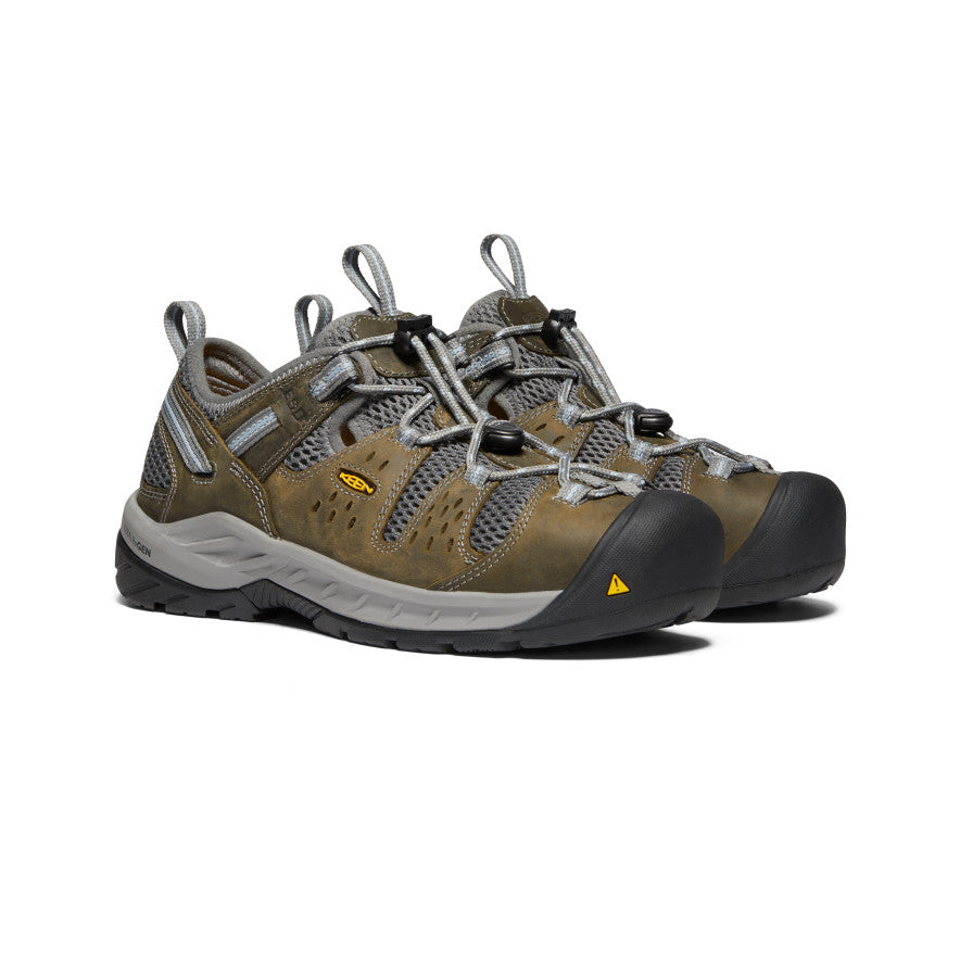 Women's Atlanta Cool II ESD (Steel Toe) Gargoyle/Blue Fog / Keen / Women's