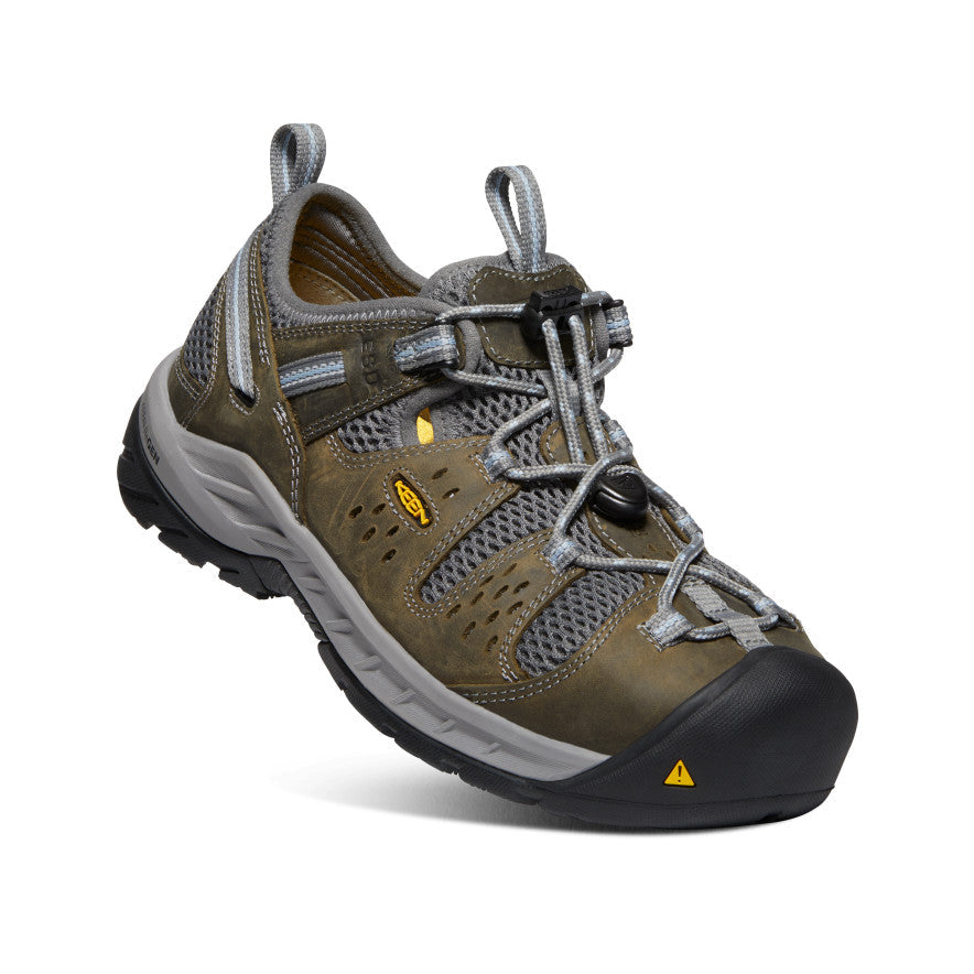 Women's Atlanta Cool II ESD (Steel Toe) Gargoyle/Blue Fog / Keen / Women's