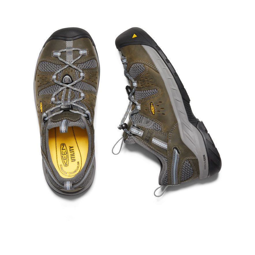 Women's Atlanta Cool II ESD (Steel Toe) Gargoyle/Blue Fog / Keen / Women's