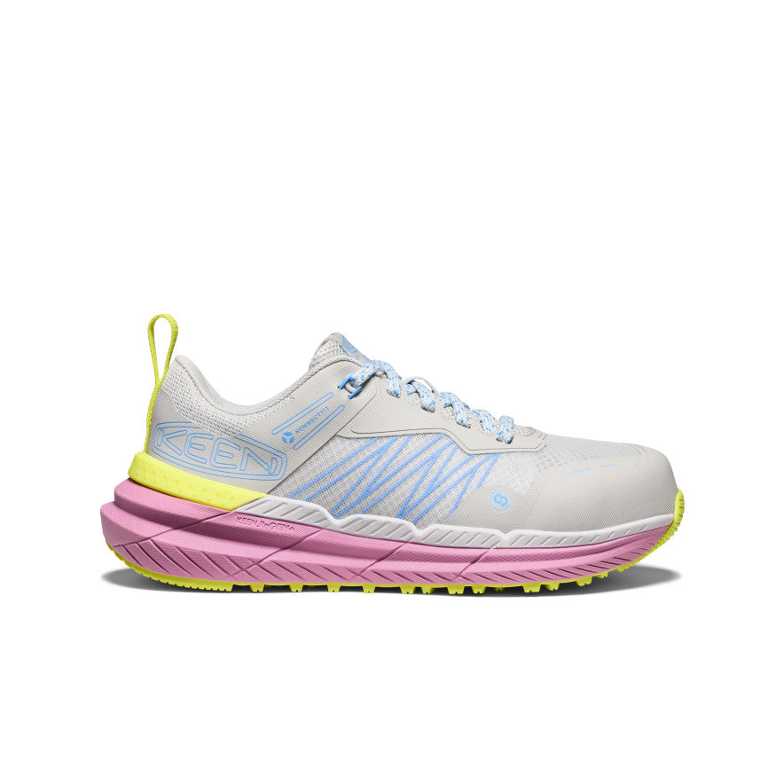 Women's Speedworks ESD Work Sneaker (Carbon Toe) Alloy/Moonlight Mauve / Keen / Women's