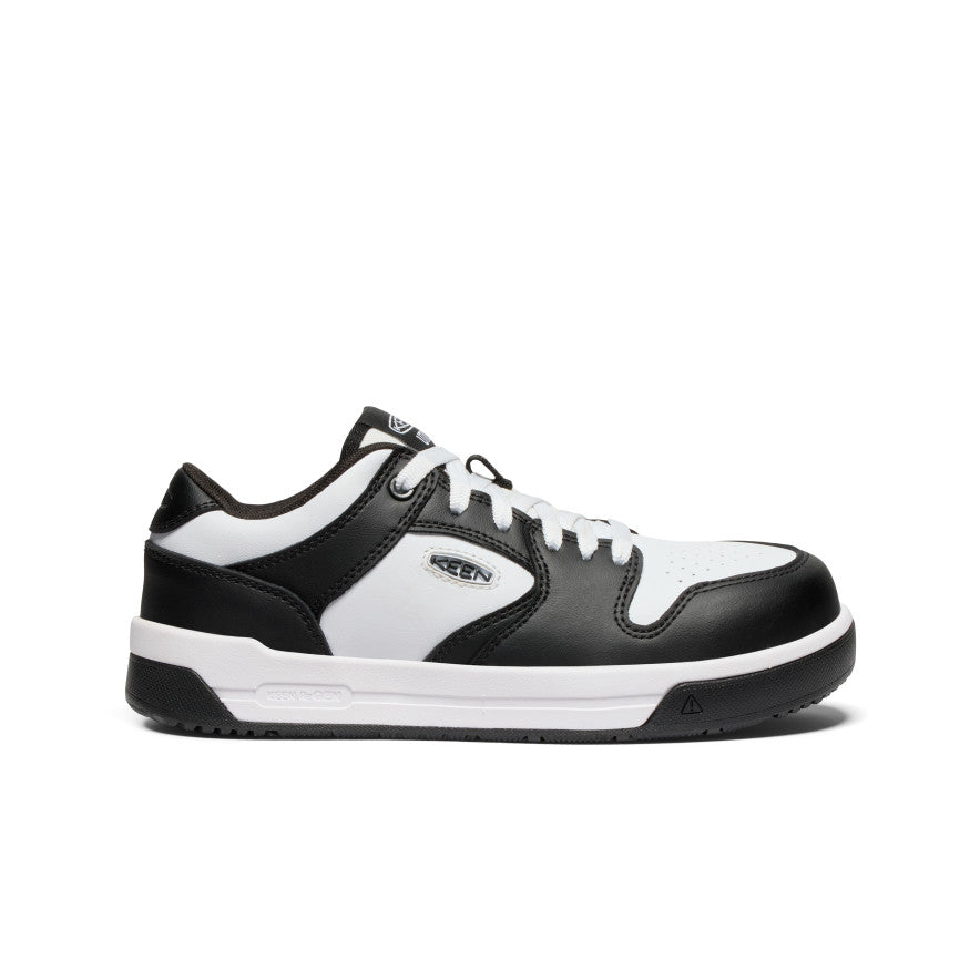 Women's Overton Work Shoe (Carbon Toe) Star White/Black / Keen / Women's