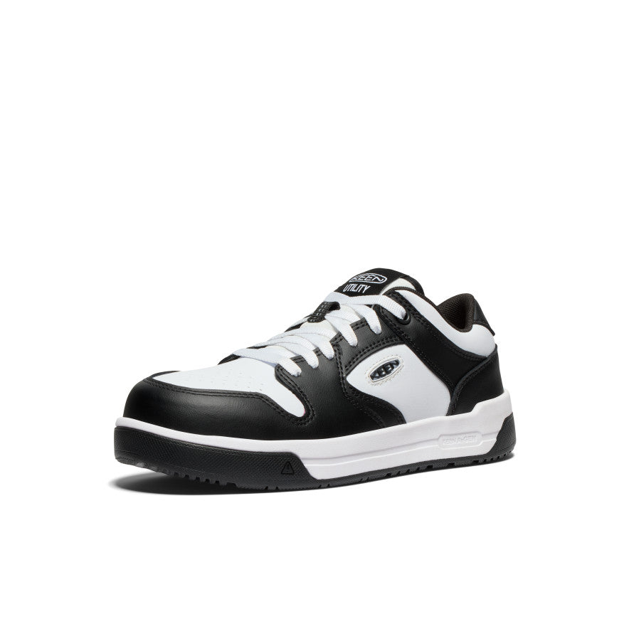 Women's Overton Work Shoe (Carbon Toe) Star White/Black / Keen / Women's