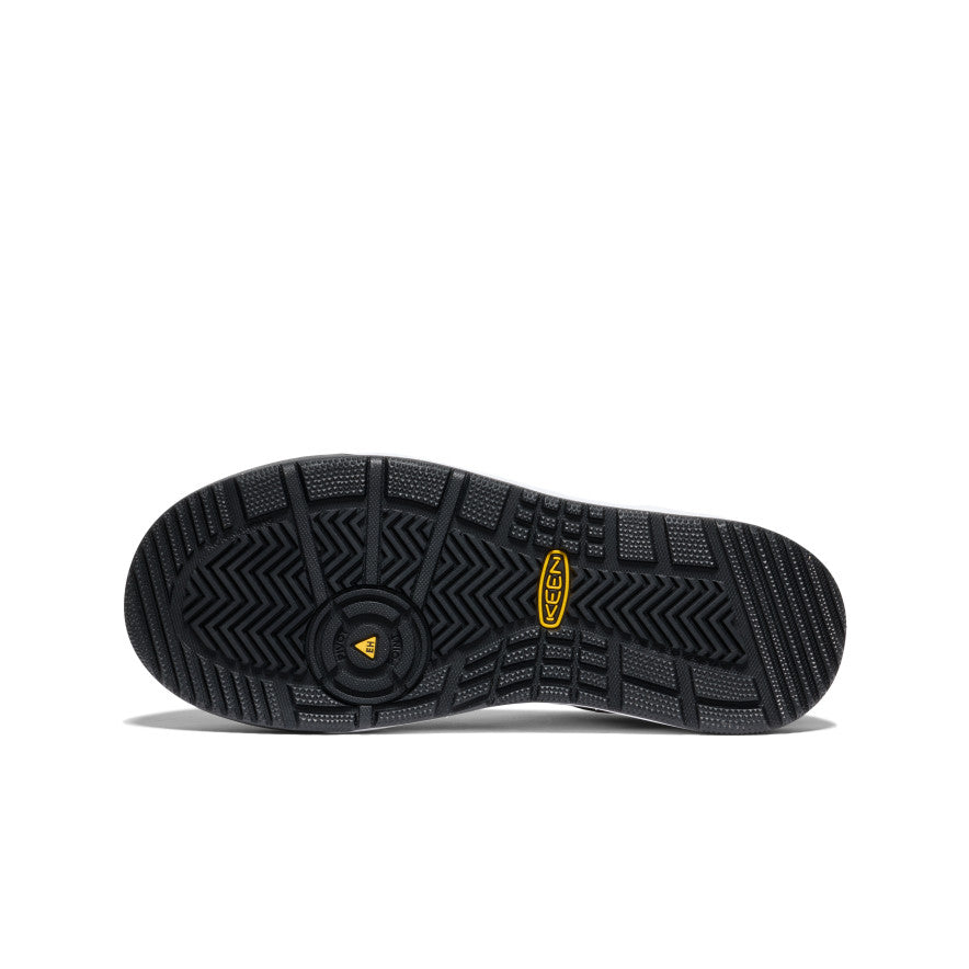 Women's Overton Work Shoe (Carbon Toe) Star White/Black / Keen / Women's