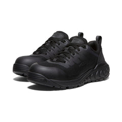 Women's Arvada ESD Work Sneaker (Carbon Toe) Black/Black / Keen / Women's