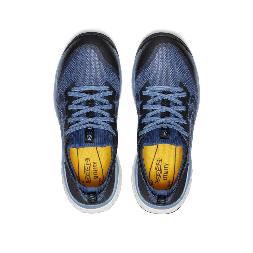 Women's Arvada Shift ESD Work Sneaker (Carbon Toe) Vintage Indigo/Faded Denim / Keen / Women's