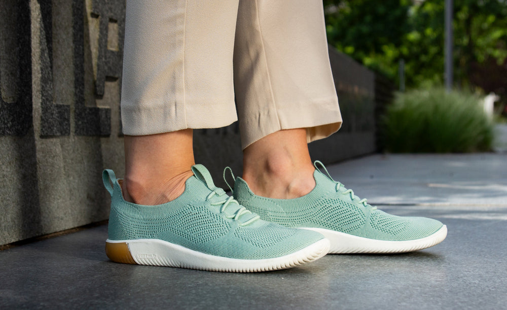 Women's KNX Knit Sneaker Granite Green/Lichen / Keen / Women's