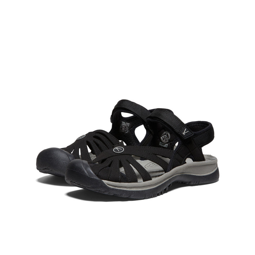 Women's Rose Sandal Black/Neutral Gray / Keen / Women's