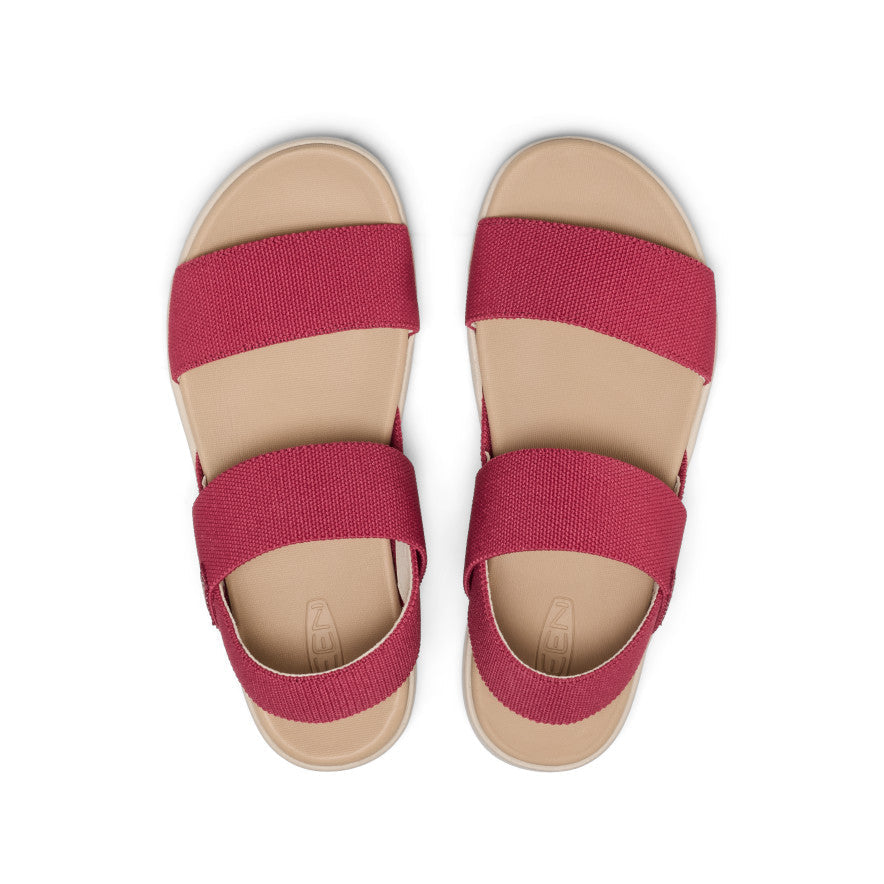 Women's Elle Backstrap Sandal Garnet/Birch / Keen / Women's