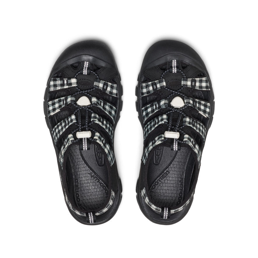 Women's Newport Retro Black/Gingham / Keen / Women's