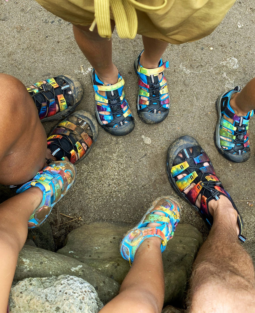 Women's Newport Retro Black/Gingham / Keen / Women's