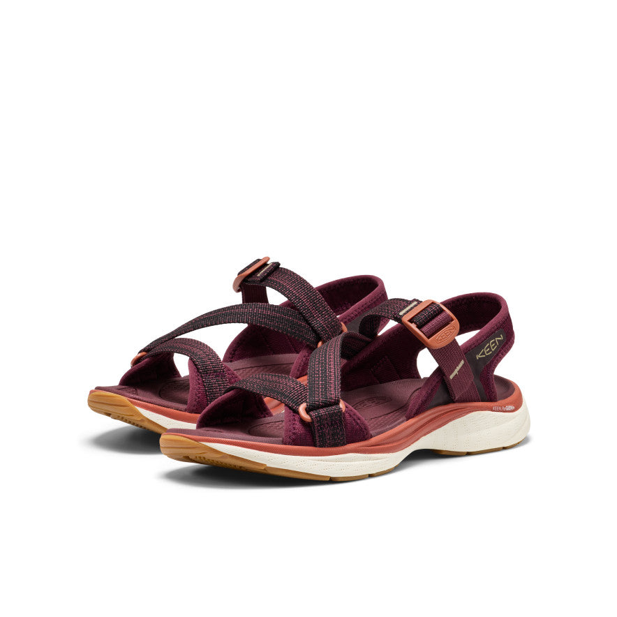 Women's Leiki Open-Toe Sandal Fig/Burnt Brick / Keen / Women's