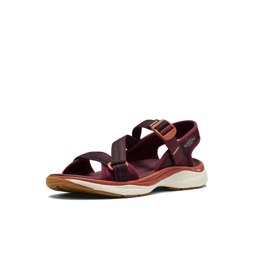 Women's Leiki Open-Toe Sandal Fig/Burnt Brick / Keen / Women's