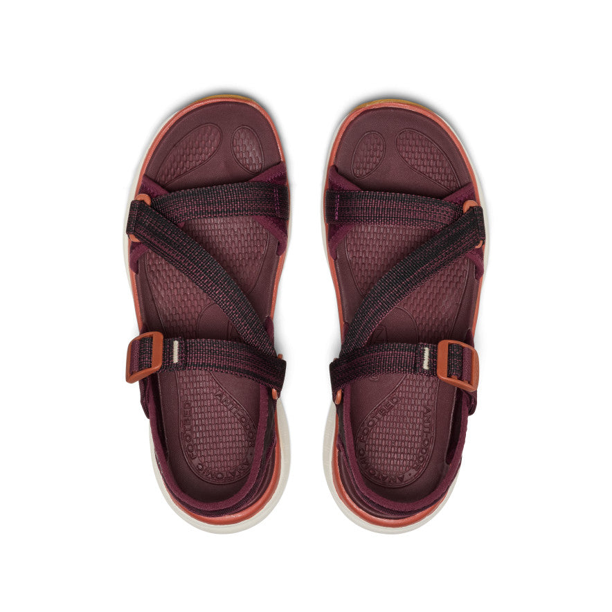 Women's Leiki Open-Toe Sandal Fig/Burnt Brick / Keen / Women's