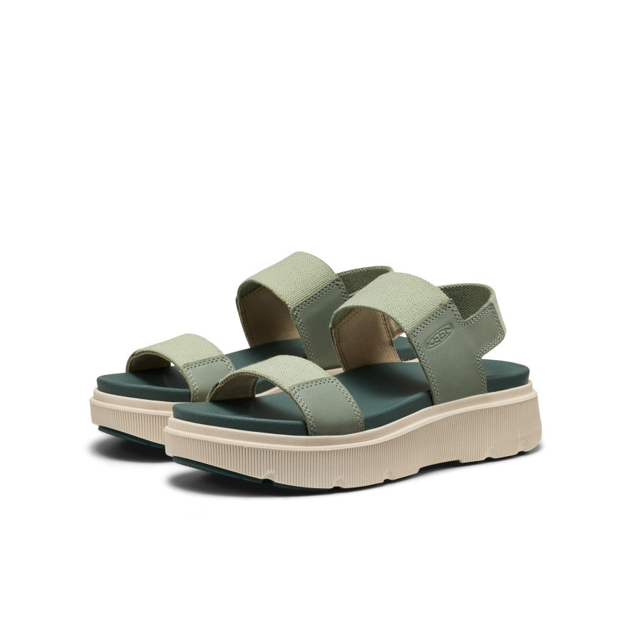 Women's Elle Mila Backstrap Sandal Lily Pad/Dark Forest / Keen / Women's