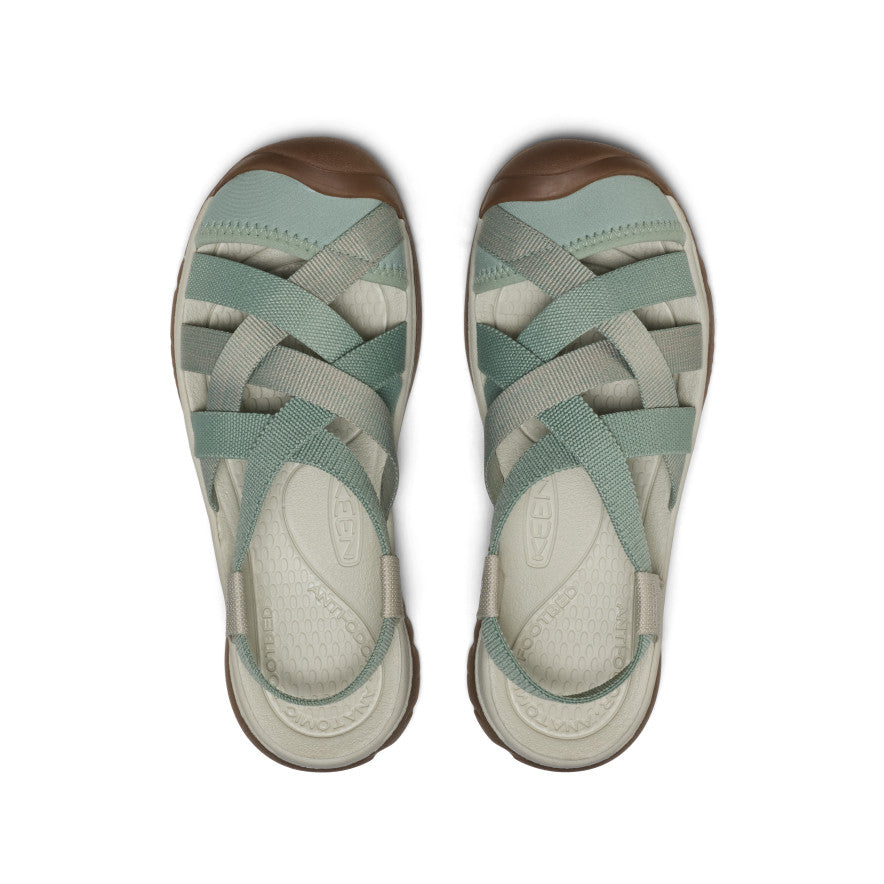 Women's Whisper Lattice Sandal Lily Pad/Plaza Taupe / Keen / Women's