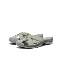 Women's Bali Leather Slide Sandal Lily Pad/Steel Grey / Keen / Women's