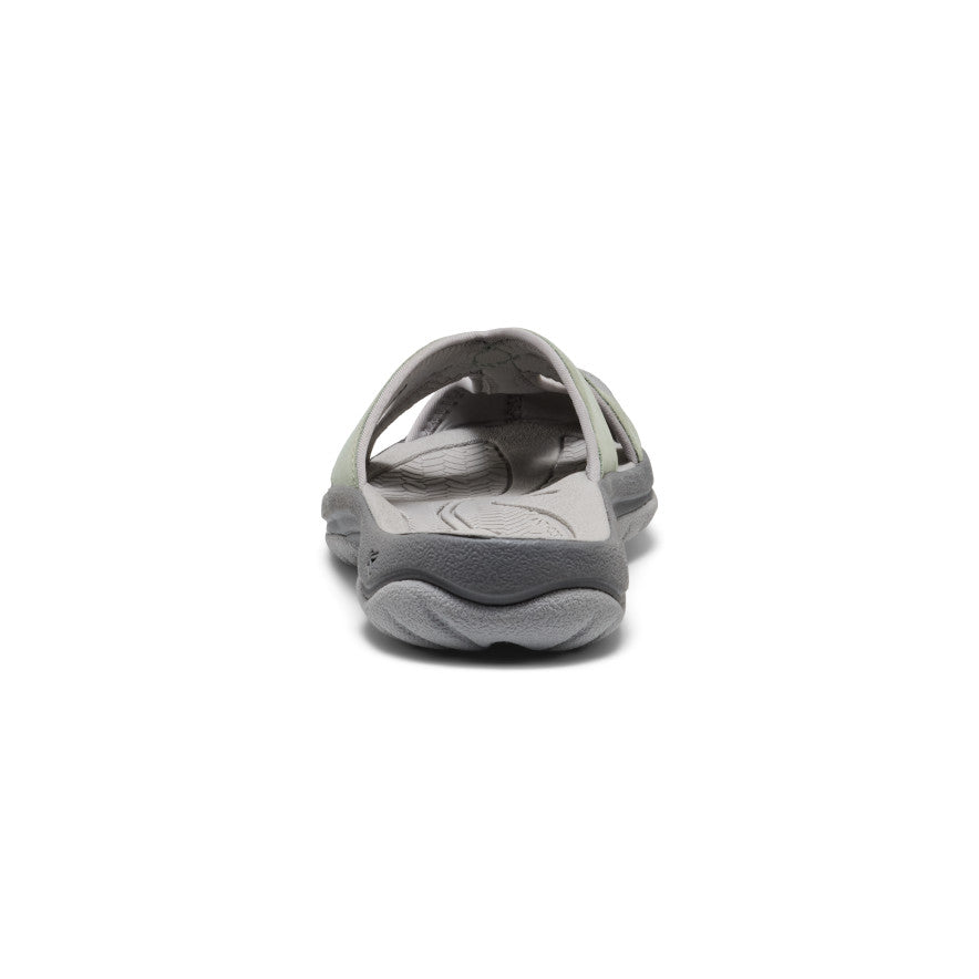 Women's Bali Leather Slide Sandal Lily Pad/Steel Grey / Keen / Women's