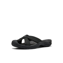 Women's Bali Leather Slide Sandal Black/Black / Keen / Women's