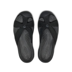 Women's Bali Leather Slide Sandal Black/Black / Keen / Women's