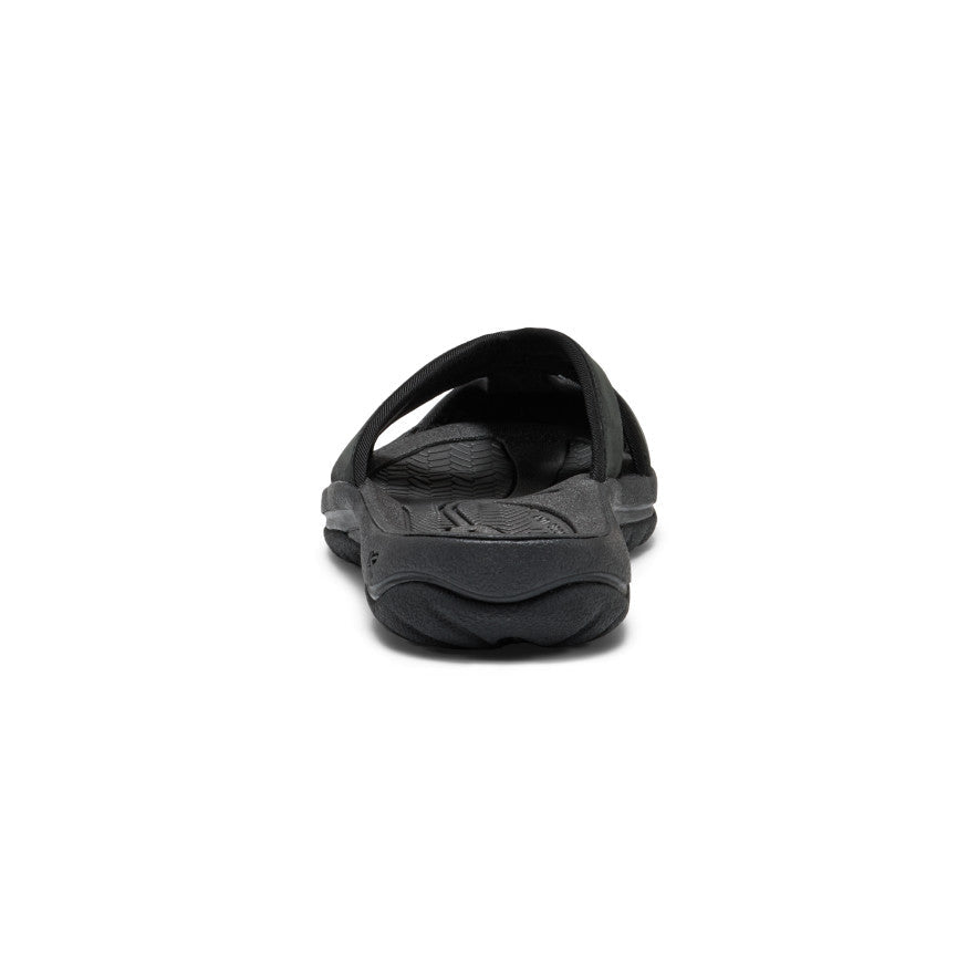 Women's Bali Leather Slide Sandal Black/Black / Keen / Women's