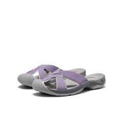 Women's Bali Leather Slide Sandal Purple Haze/Steel Grey / Keen / Women's