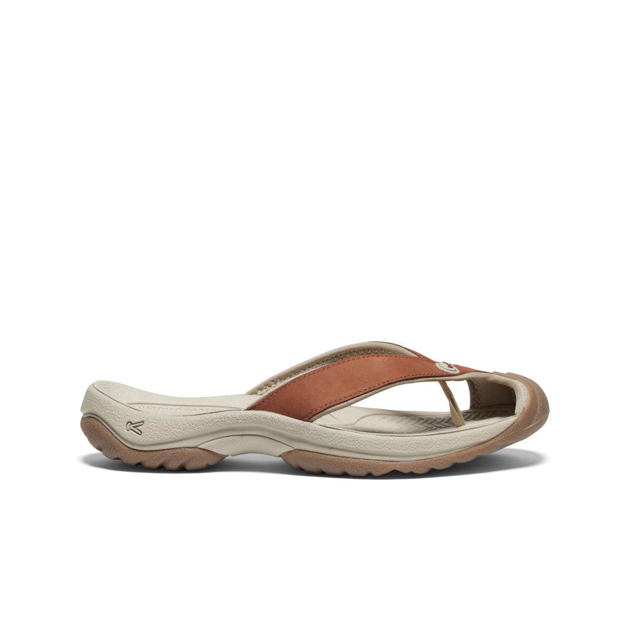 Women's Waimea Leather Flip-Flop Sorrel Horse/Plaza Taupe / Keen / Women's