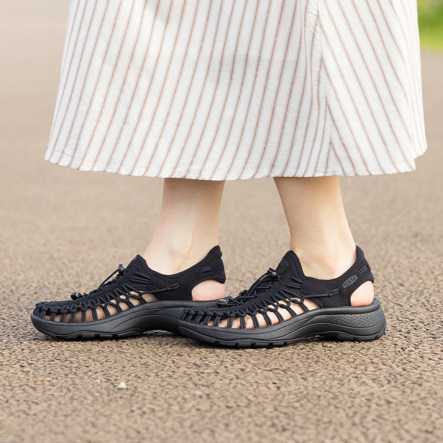 Women's UNEEK Astoria Black/Black / Keen / Women's