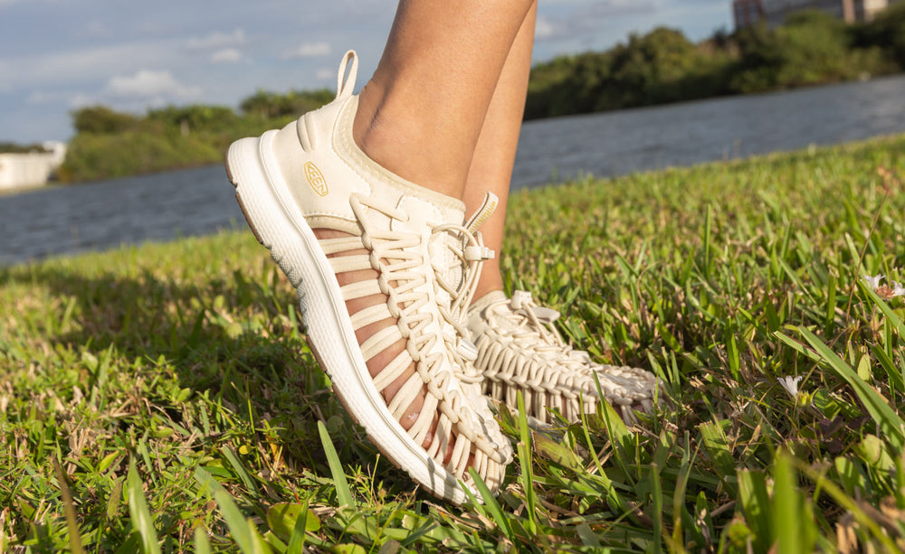 Women's UNEEK O3 Sneaker Sandal Birch/Star White / Keen / Women's