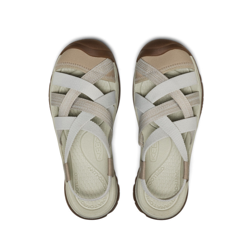 Women's Whisper Lattice Sandal Plaza Taupe/Silver Birch / Keen / Women's