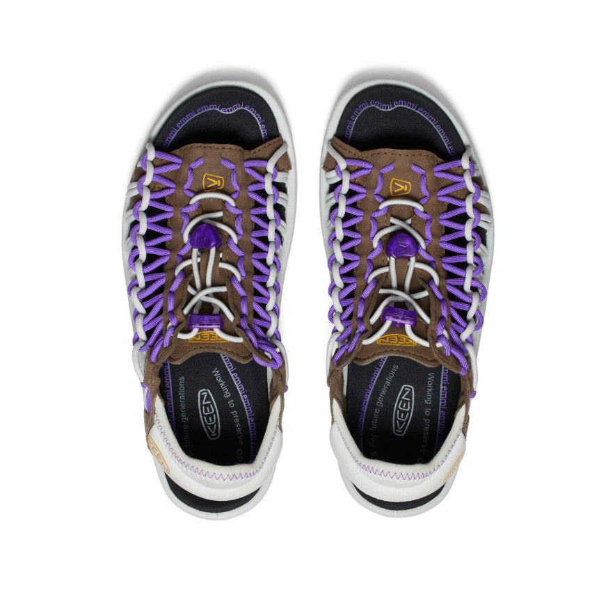Women's UNEEK II Open Toe x emmi Dark Earth/Tillandsia Purple / Keen / Women's