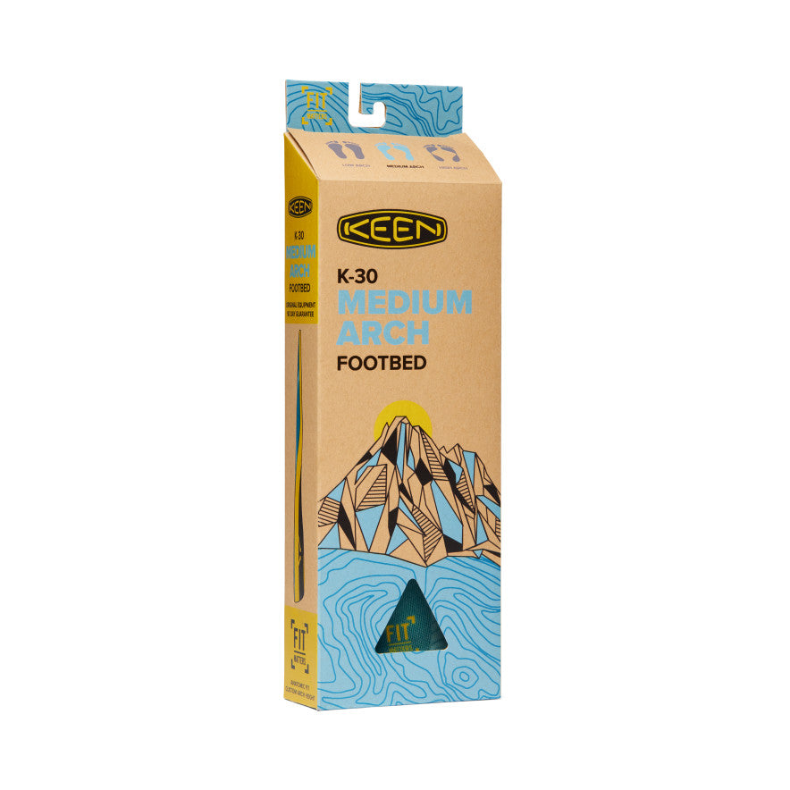 Women's Outdoor K-30 Medium Arch Insole Blue / Keen / Women's