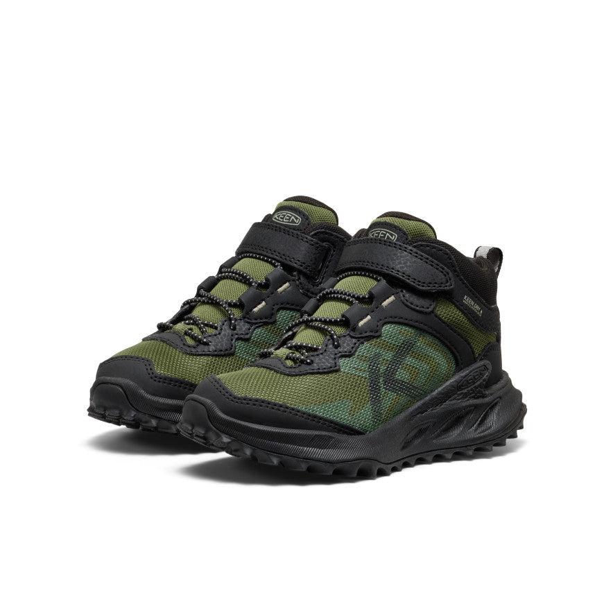 Little Kids' Zionic Waterproof Hiker Black/Bronze Green / Keen / Kids'