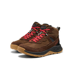 Big Kids' Hightrail Waterproof Hiking Boot Dark Earth/Garnet / Keen / Kids'