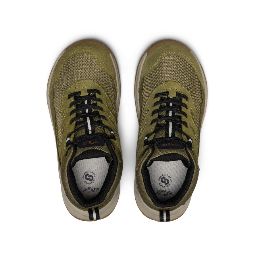 Big Kids' Hightrail Waterproof Hiking Boot Dark Olive/Martini Olive / Keen / Kids'