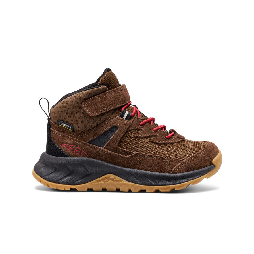 Little Kids' Hightrail Waterproof Hiking Boot Dark Earth/Garnet / Keen / Kids'