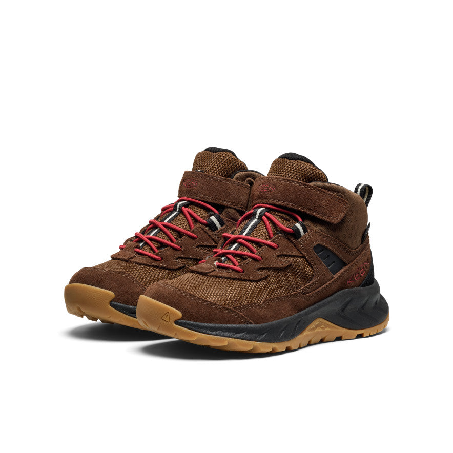 Little Kids' Hightrail Waterproof Hiking Boot Dark Earth/Garnet / Keen / Kids'