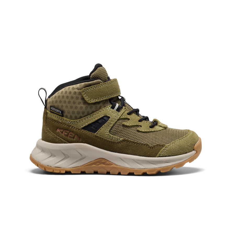 Little Kids' Hightrail Waterproof Hiking Boot Dark Olive/Martini Olive / Keen / Kids'