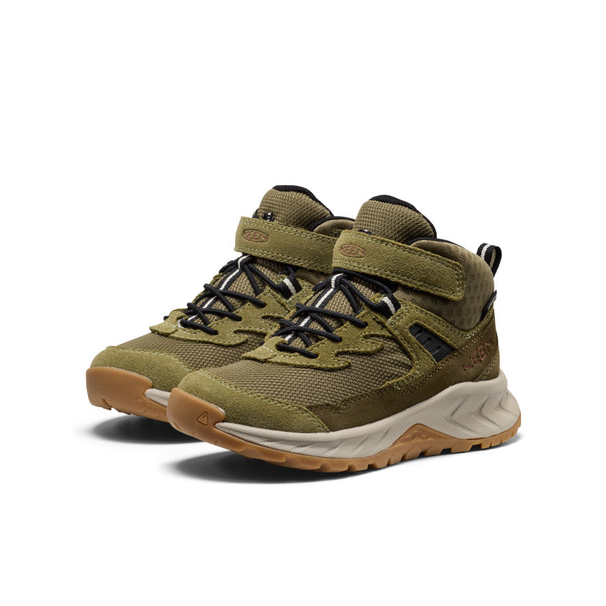 Little Kids' Hightrail Waterproof Hiking Boot Dark Olive/Martini Olive / Keen / Kids'