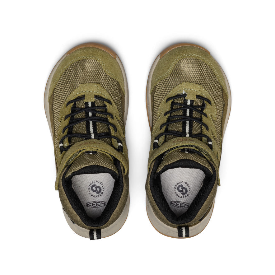 Little Kids' Hightrail Waterproof Hiking Boot Dark Olive/Martini Olive / Keen / Kids'