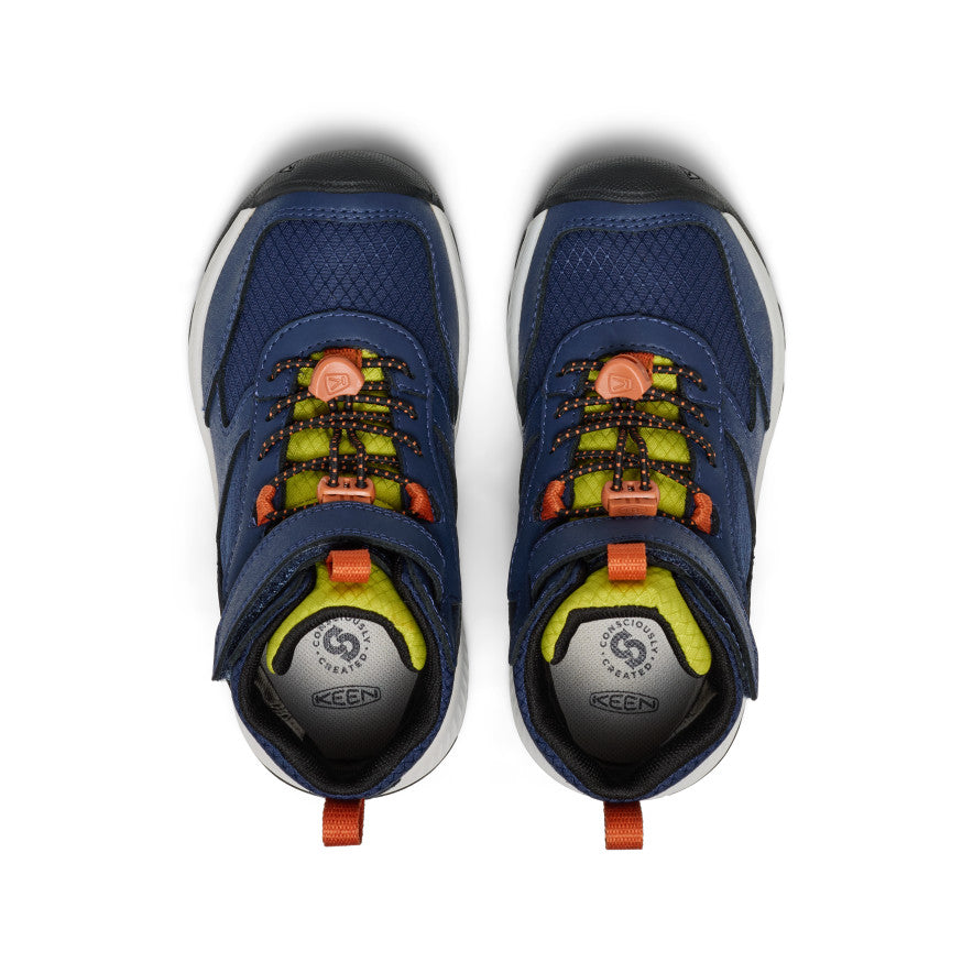 Little Kids' Skua Waterproof Boot Naval Academy/Rogue Green / Keen / Kids'