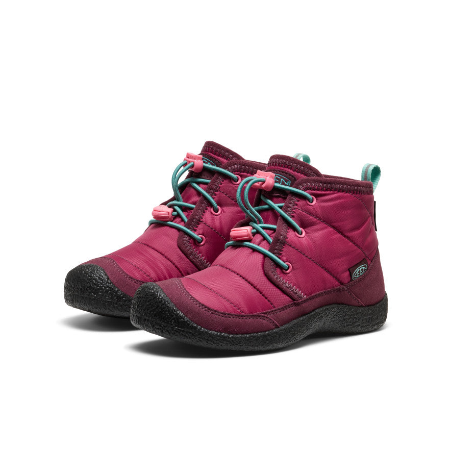 Big Kids' Howser II Waterproof Chukka Beaujolais/Pool Blue / Keen / Kids'