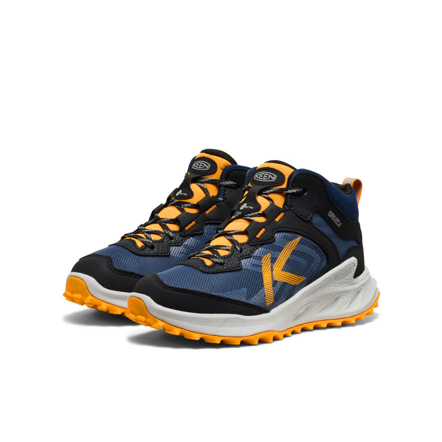 Big Kids' Zionic Waterproof Boot Naval Academy/Bright Marigold / Keen / Kids'