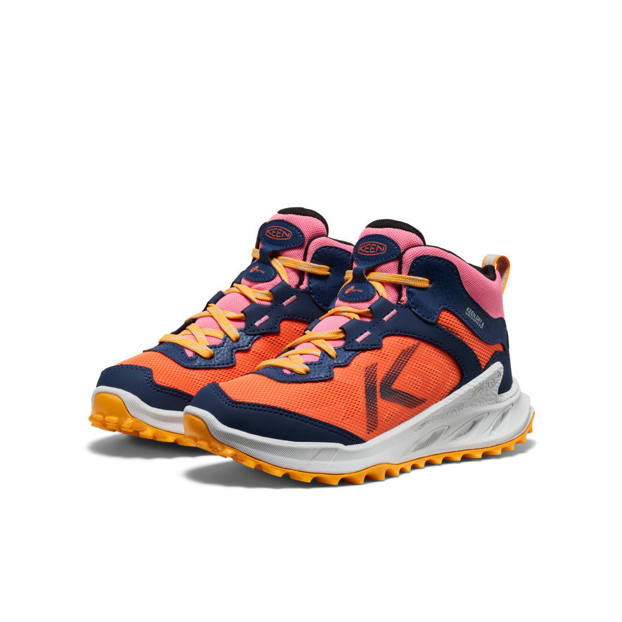 Big Kids' Zionic Waterproof Boot Naval Academy/Nasturtium / Keen / Kids'