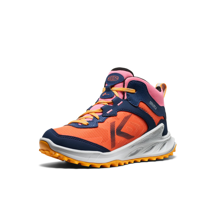 Big Kids' Zionic Waterproof Boot Naval Academy/Nasturtium / Keen / Kids'