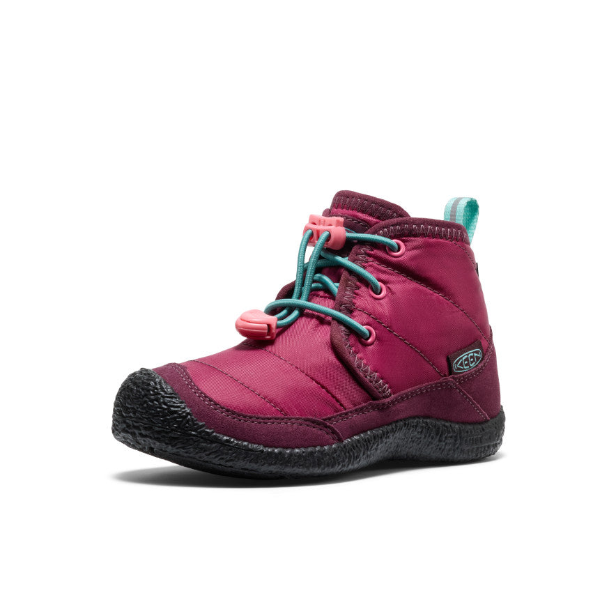Little Kids' Howser II Waterproof Chukka Beaujolais/Pool Blue / Keen / Kids'