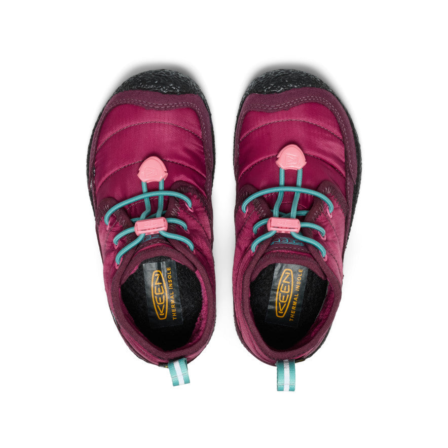 Little Kids' Howser II Waterproof Chukka Beaujolais/Pool Blue / Keen / Kids'