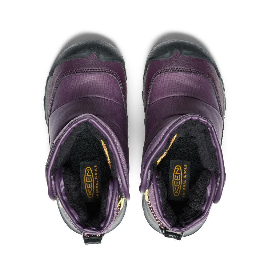 Little Kids' Puffrider Waterproof Winter Boot Black Plum/Daiquiri Green / Keen / Kids'