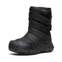 Little Kids' Puffrider Waterproof Winter Boot Black/Steel Grey / Keen / Kids'