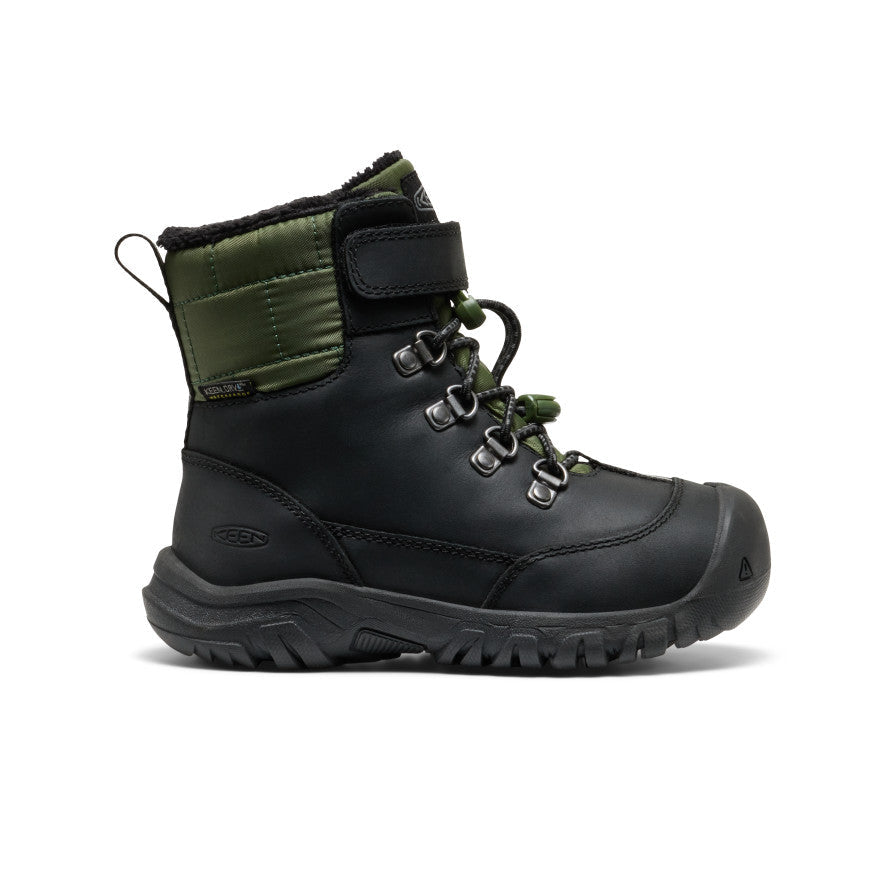 Little Kids' Kanibou Waterproof Winter Boot Black/Bronze Green / Keen / Kids'