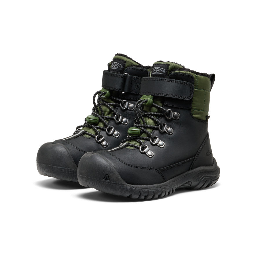 Little Kids' Kanibou Waterproof Winter Boot Black/Bronze Green / Keen / Kids'